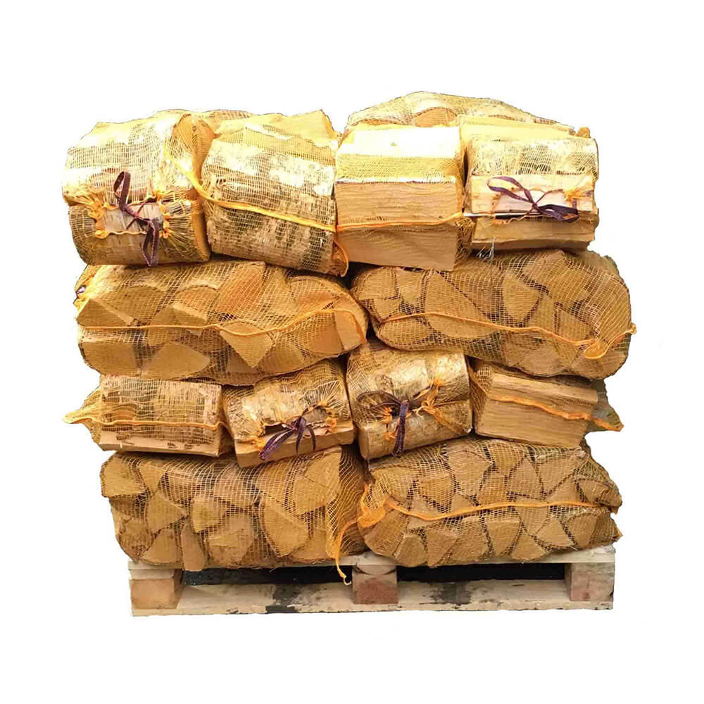 24 große Netzsäcke – Birke