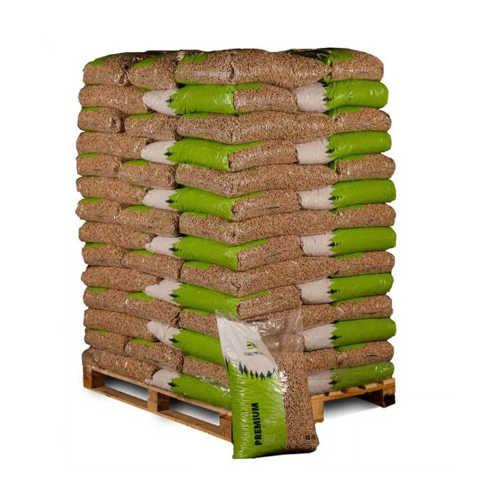 Buchenholzpellets, 60 Säcke à 15 kg