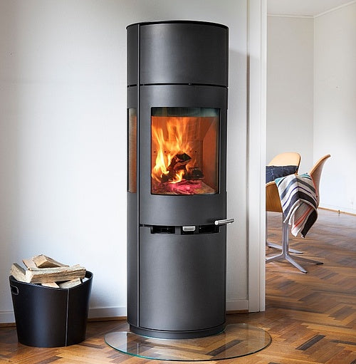 Poêle Aduro Aduro 9.7 habillage noir en acier 8 W